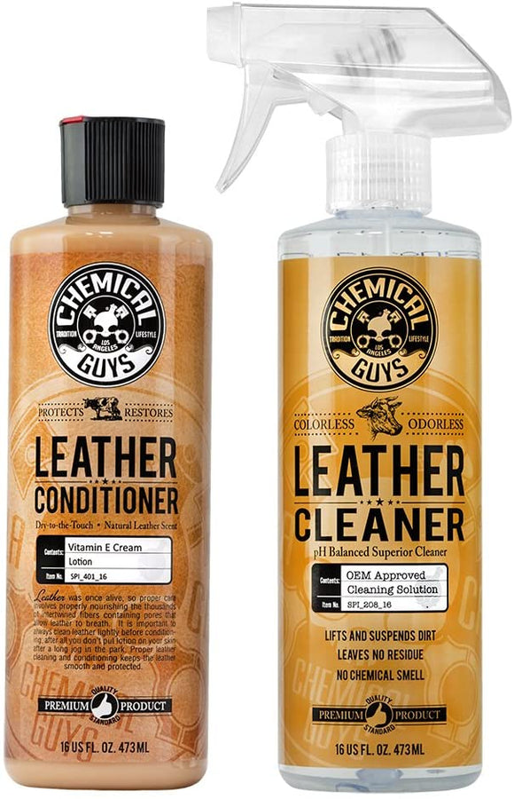 Chemical Guys - Give your leather the proper care with